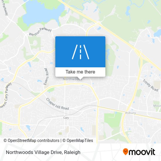 Northwoods Village Drive map