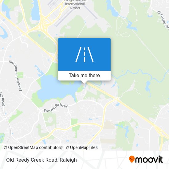 Mapa de Old Reedy Creek Road