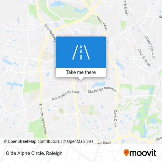 Olde Alphe Circle map