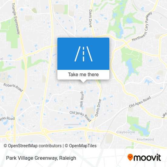 Park Village Greenway map