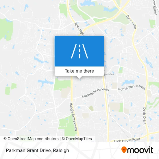 Parkman Grant Drive map