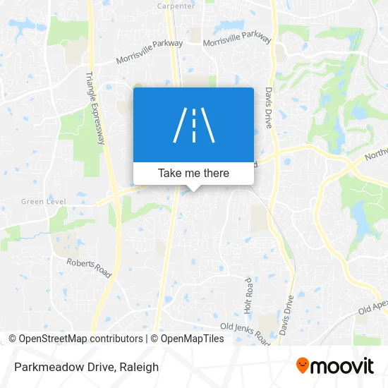 Parkmeadow Drive map