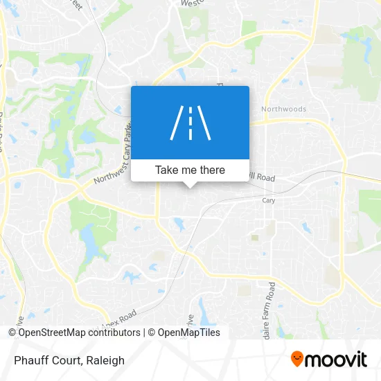 Phauff Court map