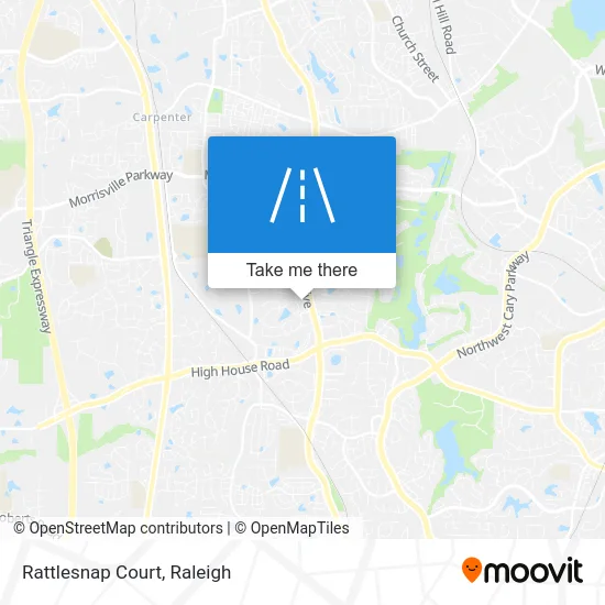 Rattlesnap Court map