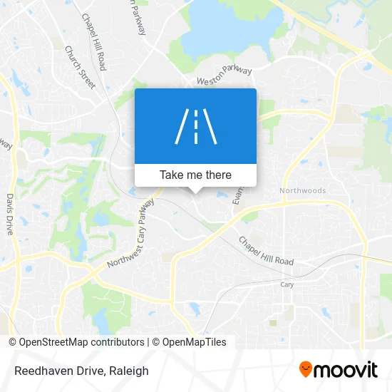 Mapa de Reedhaven Drive