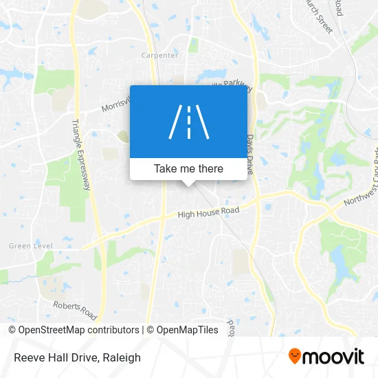 Reeve Hall Drive map