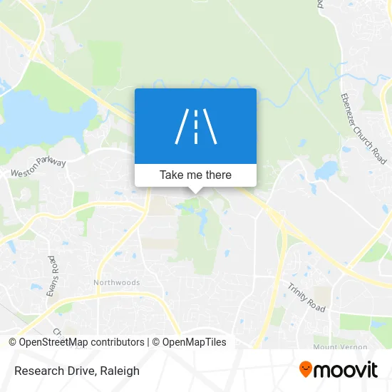 Research Drive map