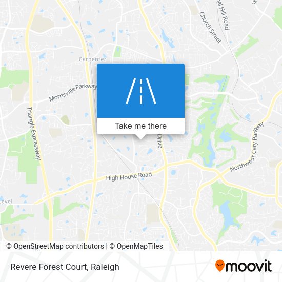 Mapa de Revere Forest Court