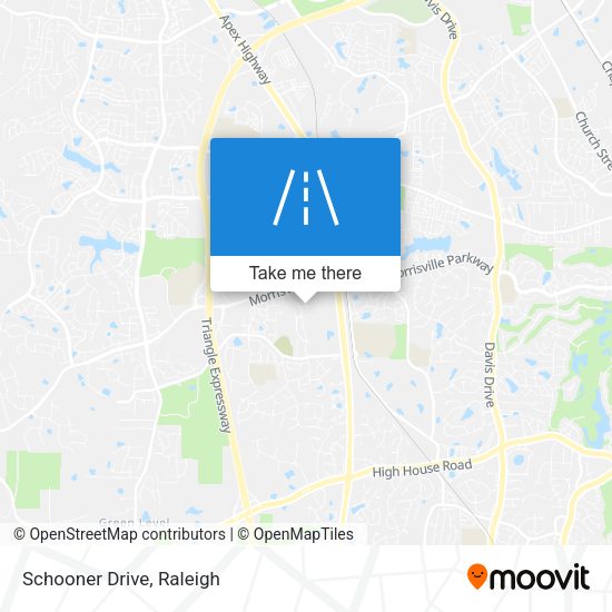 Mapa de Schooner Drive
