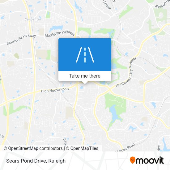 Mapa de Sears Pond Drive