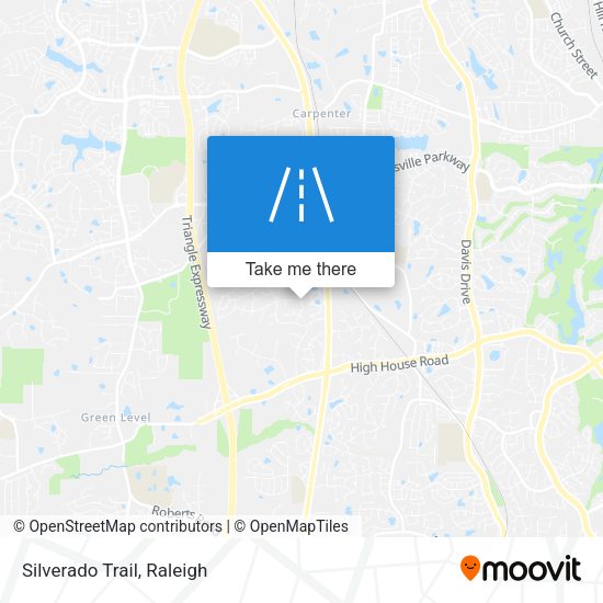 Silverado Trail map