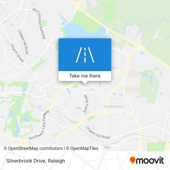 Mapa de Silverbrook Drive