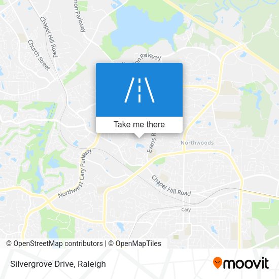 Silvergrove Drive map