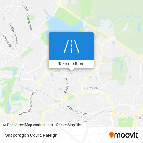 Snapdragon Court map