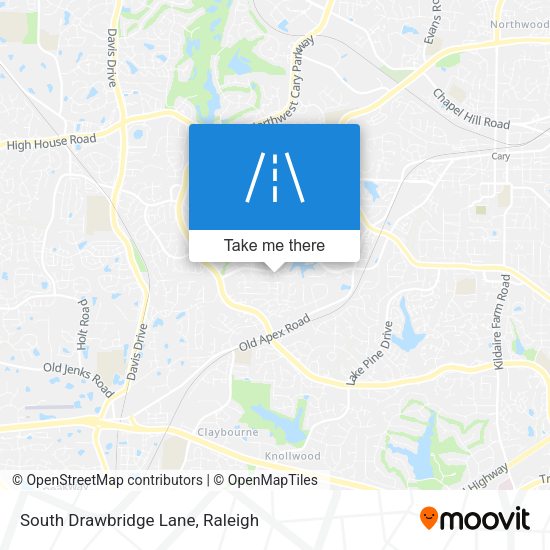 South Drawbridge Lane map