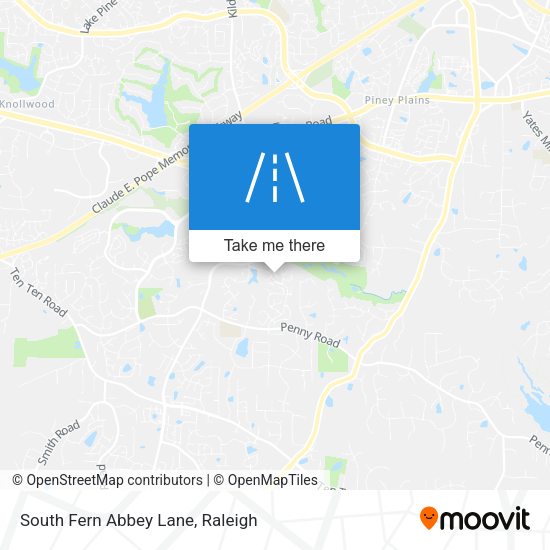 Mapa de South Fern Abbey Lane