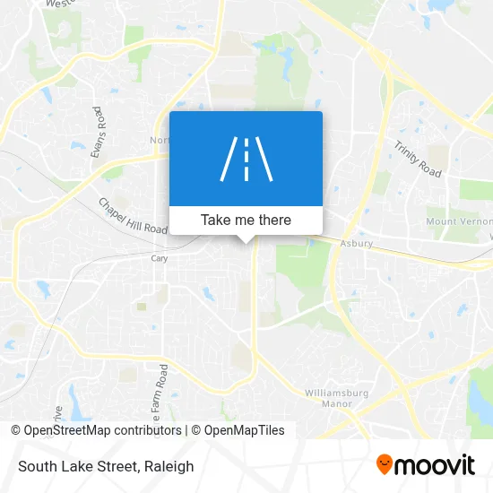 South Lake Street map