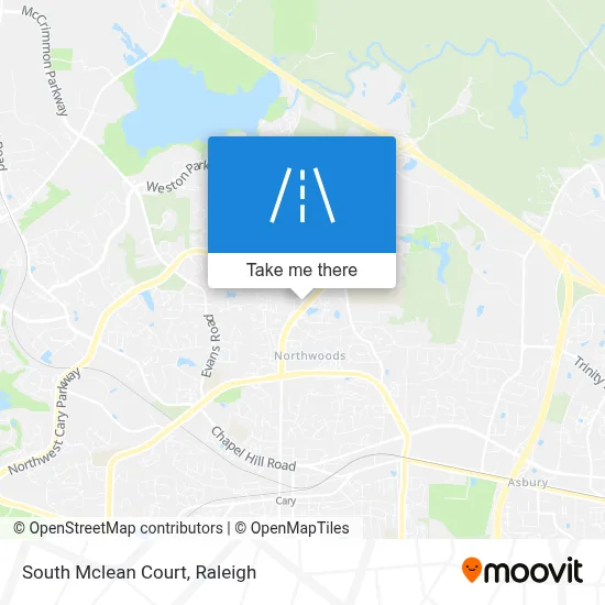 South Mclean Court map