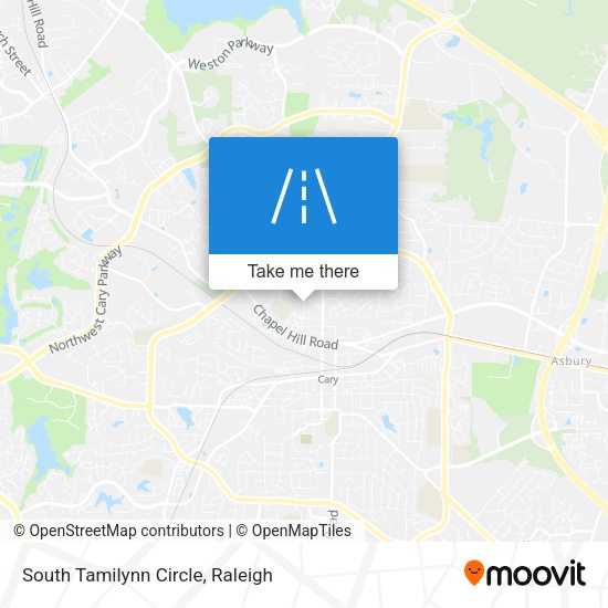 South Tamilynn Circle map