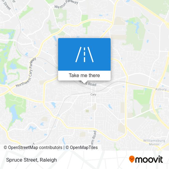 Mapa de Spruce Street