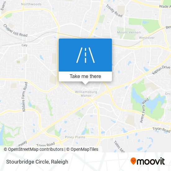 Stourbridge Circle map