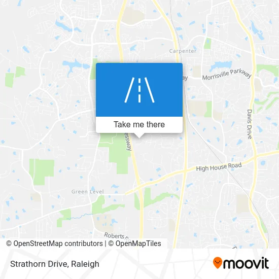 Strathorn Drive map