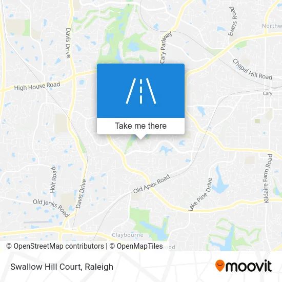 Swallow Hill Court map