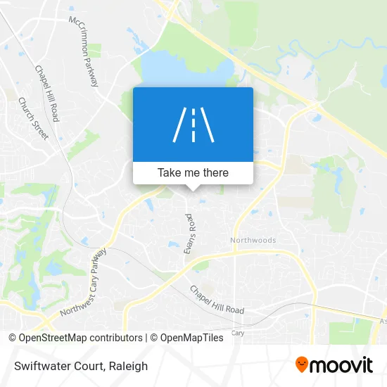 Swiftwater Court map
