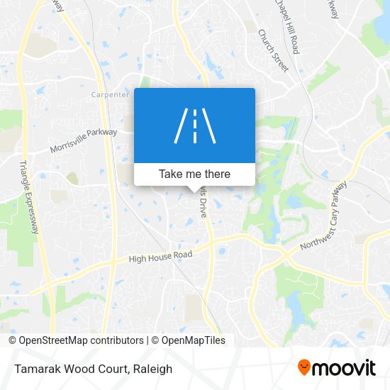 Mapa de Tamarak Wood Court