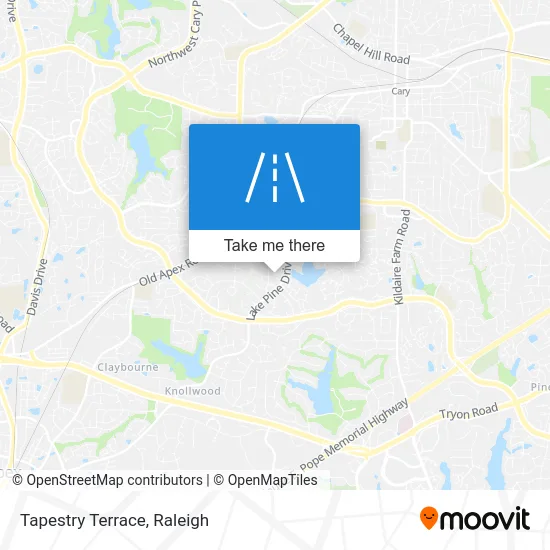 Tapestry Terrace map