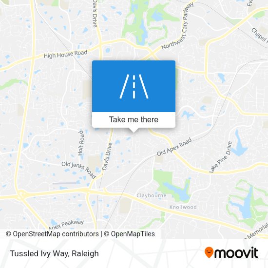 Mapa de Tussled Ivy Way