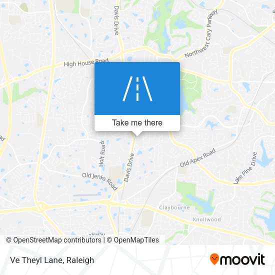 Mapa de Ve Theyl Lane