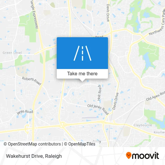 Wakehurst Drive map