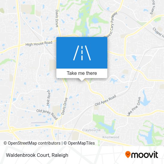 Mapa de Waldenbrook Court