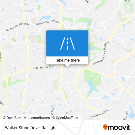 Mapa de Walker Stone Drive