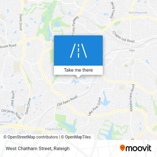 Mapa de West Chatham Street