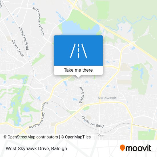 Mapa de West Skyhawk Drive