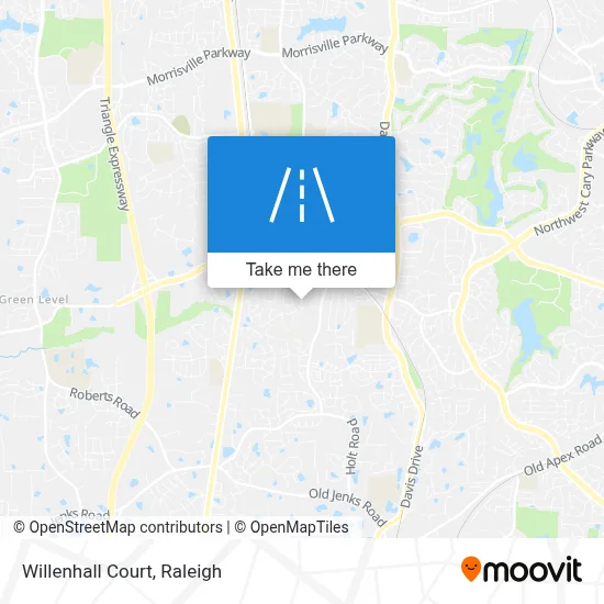 Willenhall Court map