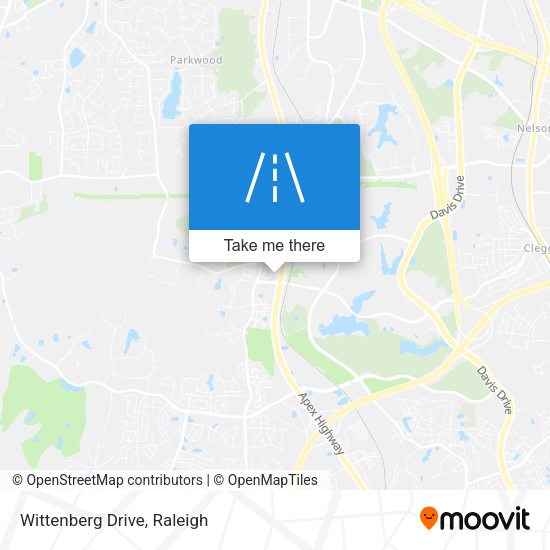 Mapa de Wittenberg Drive