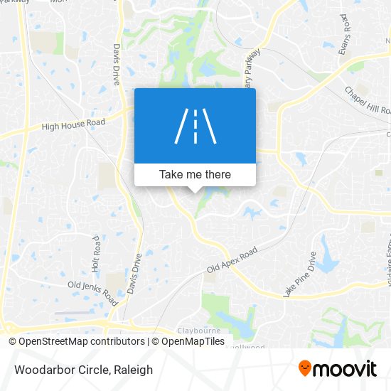 Mapa de Woodarbor Circle