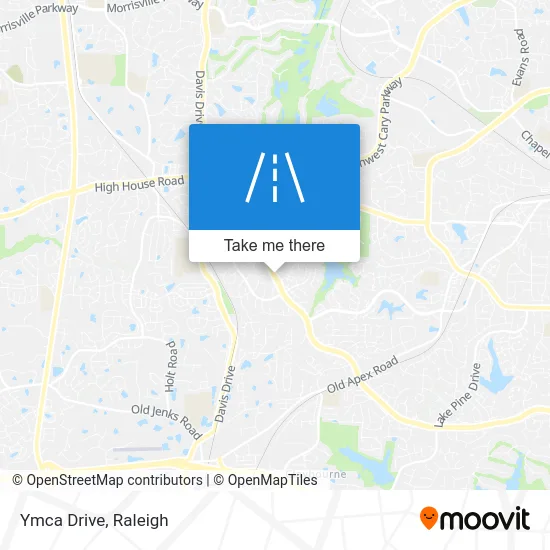 Ymca Drive map