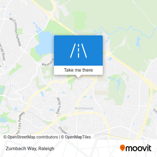 Mapa de Zumbach Way