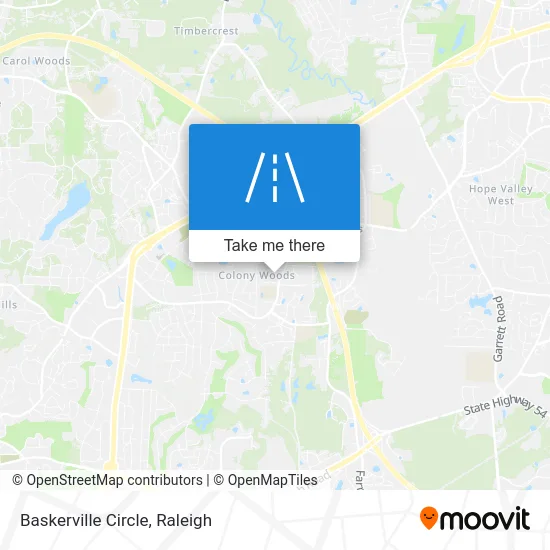 Baskerville Circle map