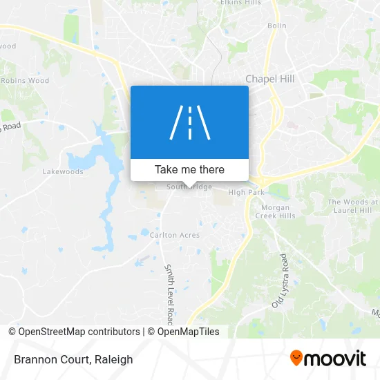 Brannon Court map