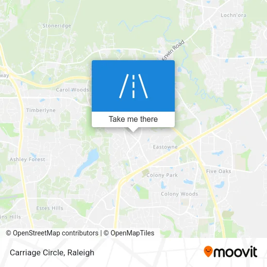 Mapa de Carriage Circle