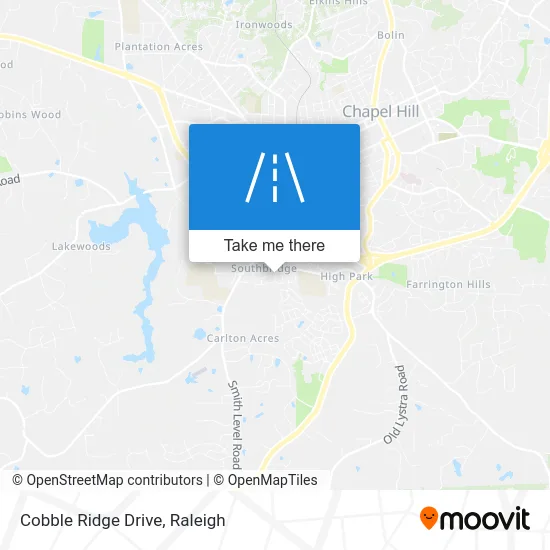 Cobble Ridge Drive map