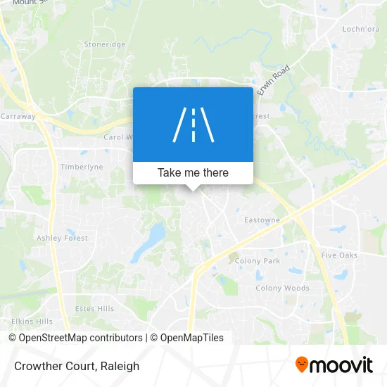 Crowther Court map