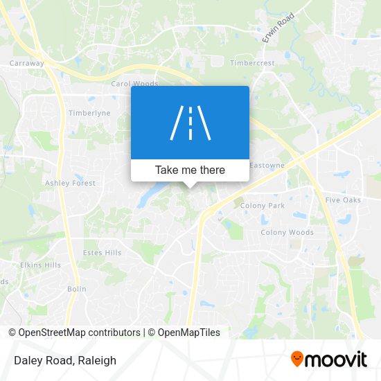 Mapa de Daley Road