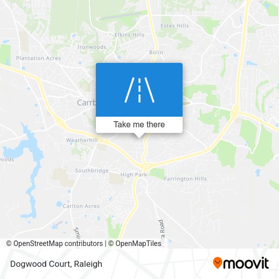 Mapa de Dogwood Court