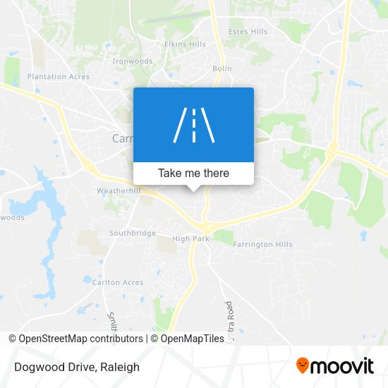 Mapa de Dogwood Drive